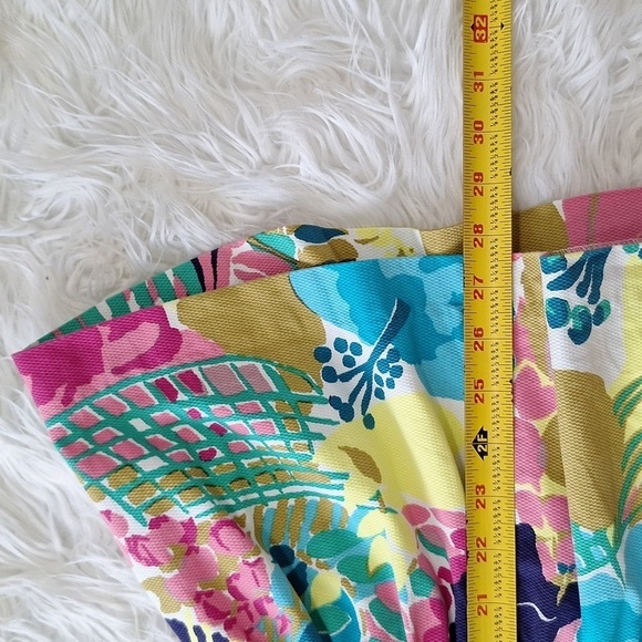 Crewcuts Drop Waist Ruffle Hem Dress in Seaside Floral - Picture 15 of 15